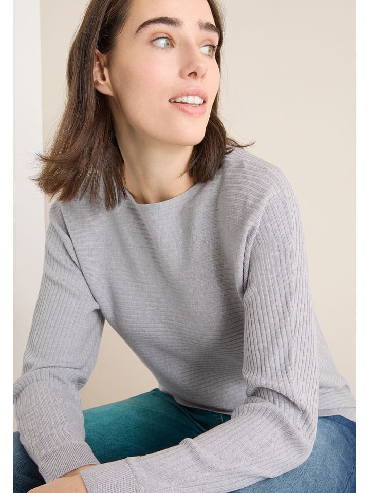 Cecil Sweter w kolorze szarym rozmiar: XL