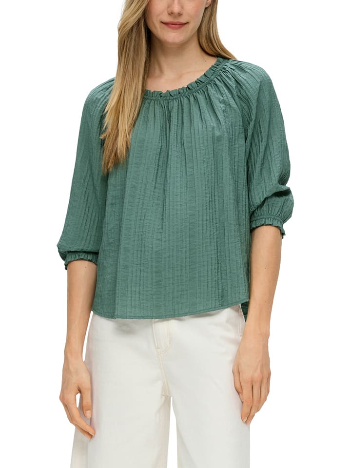 S.OLIVER RED LABEL Bluzka w kolorze zielonym rozmiar: 38