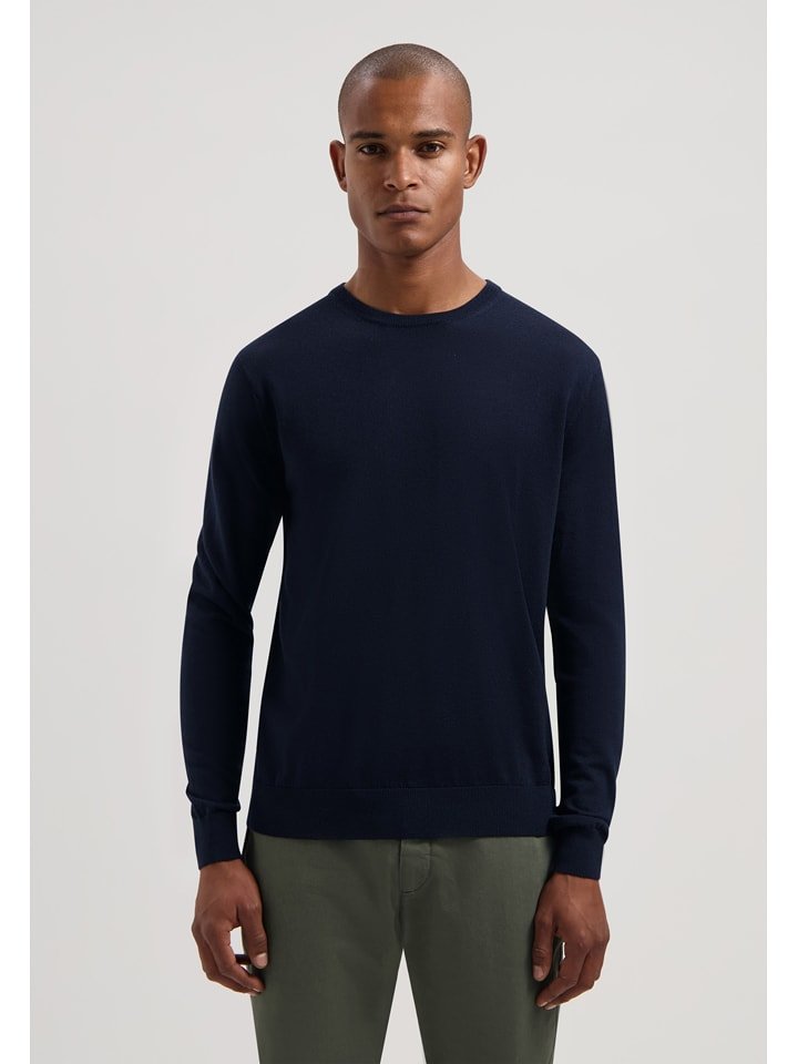 DSTREZZED Wełniany sweter w kolorze granatowym rozmiar: 3XL