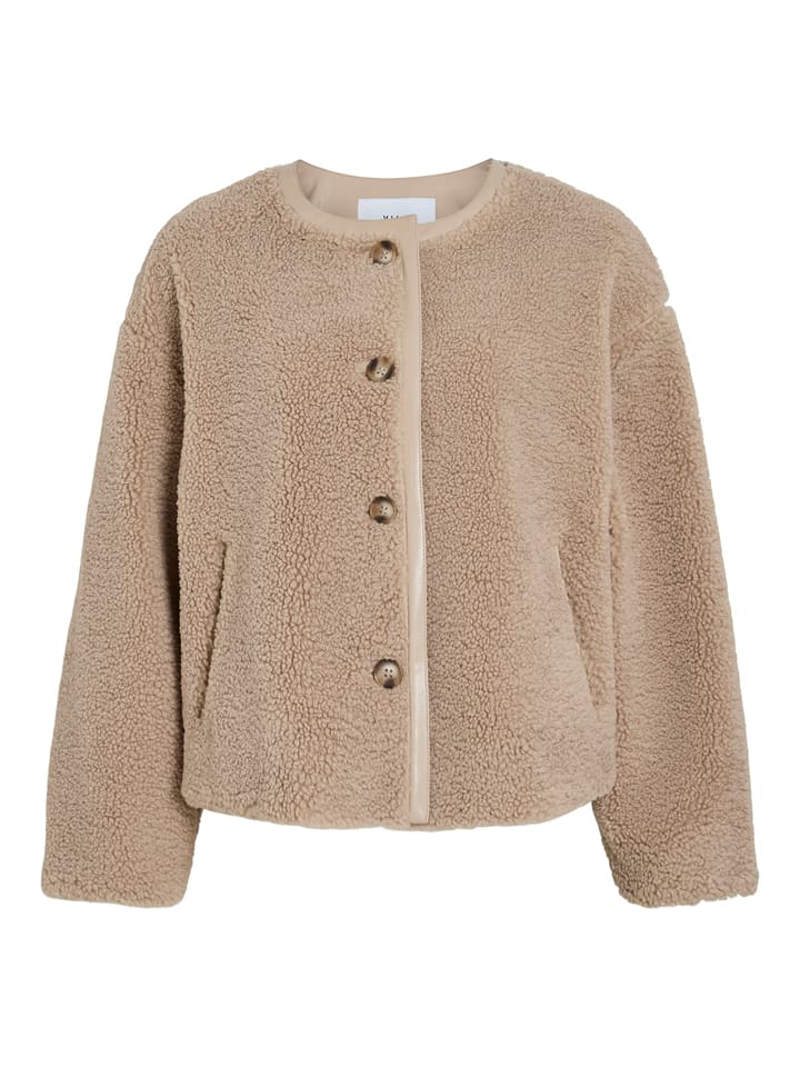 Vila Kurtka pluszowa "Vilyly" w kolorze beżowym rozmiar: 42