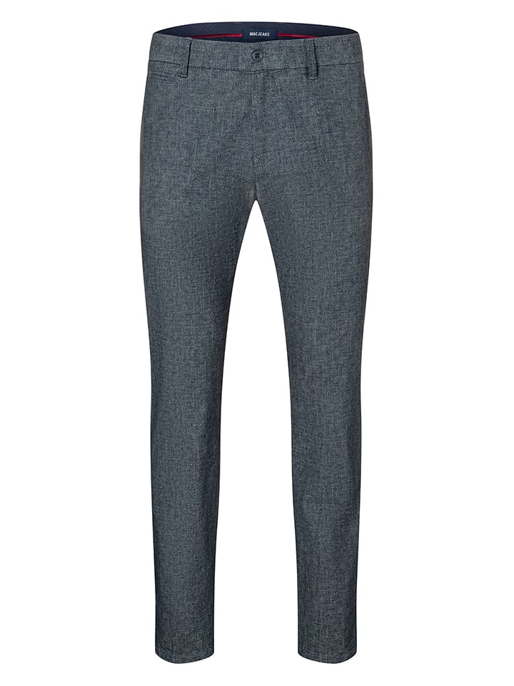 MAC Spodnie chino "Lennox" w kolorze granatowym rozmiar: W31/L30