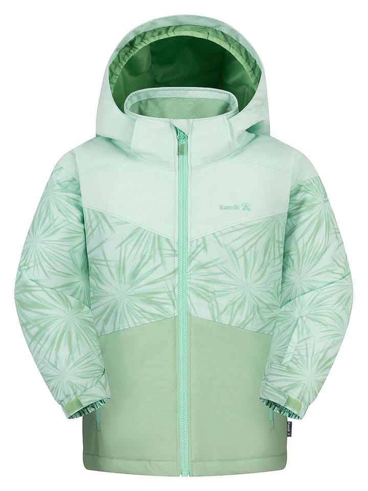 Kamik Kurtka zimowa "Lyra" w kolorze zielonym rozmiar: 140