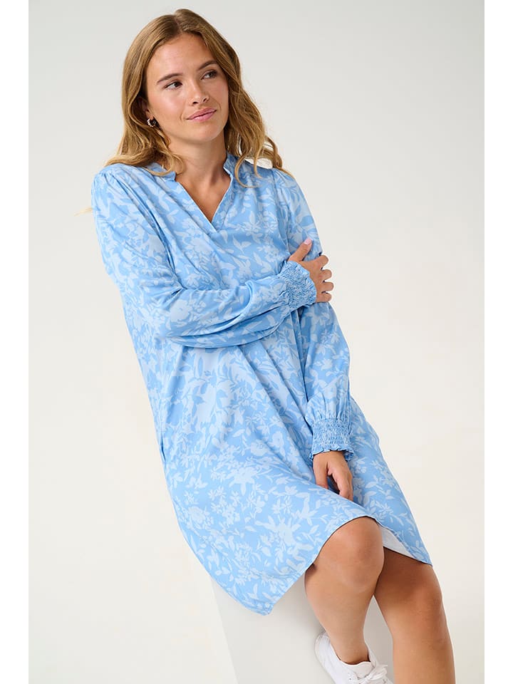 CULTURE Sukienka w kolorze błękitnym rozmiar: M