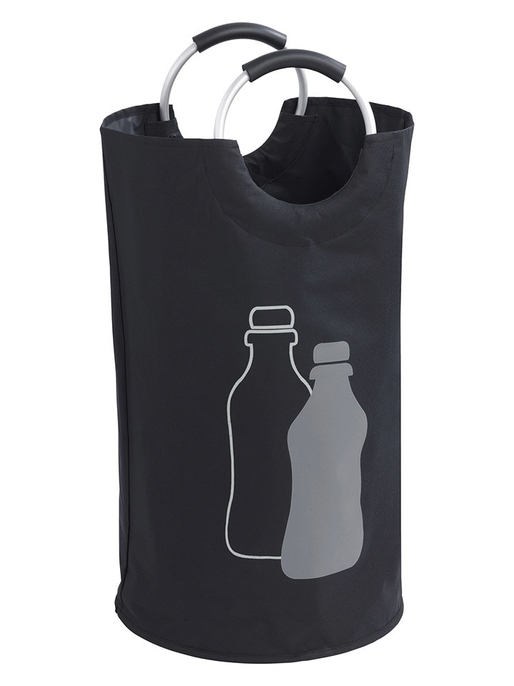 Wenko Pojemnik w kolorze czarnym na butelki - 69 l rozmiar: onesize