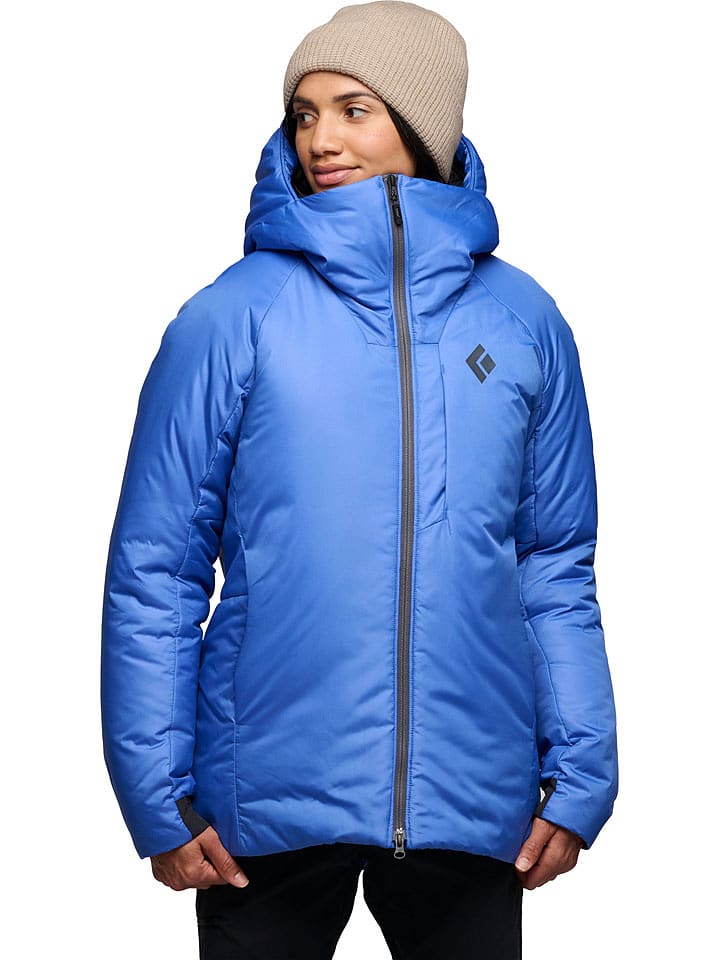 Black Diamond Parka "Solution 4.0" w kolorze niebieskim rozmiar: S