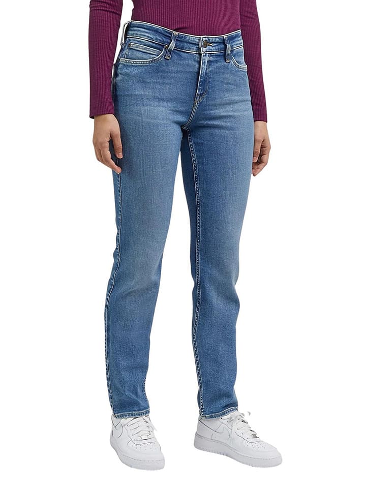 Lee Dżinsy - Slim fit - w kolorze niebieskim rozmiar: W28/L33