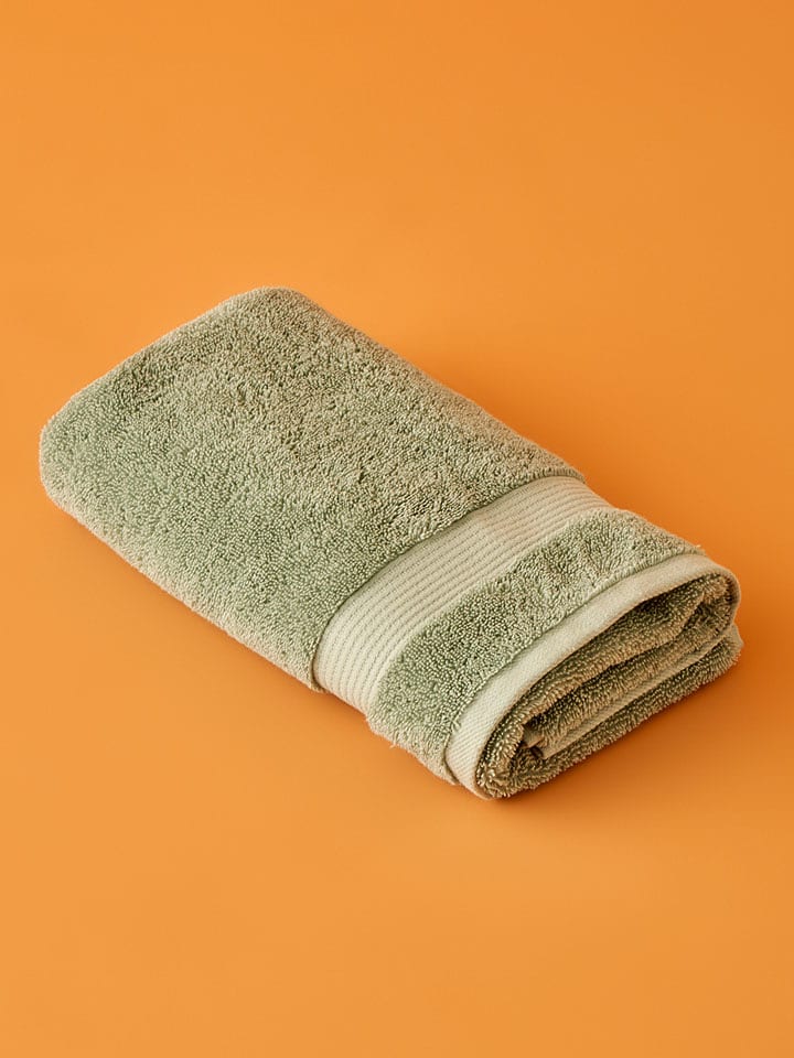 BELLA MAISON Ręcznik "Dorita" w kolorze khaki do rąk rozmiar: 50x90 cm