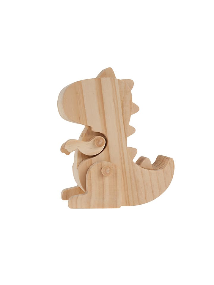 SUNNYSUE Drewniany zestaw konstrukcyjny "Dino" - 3+ rozmiar: onesize