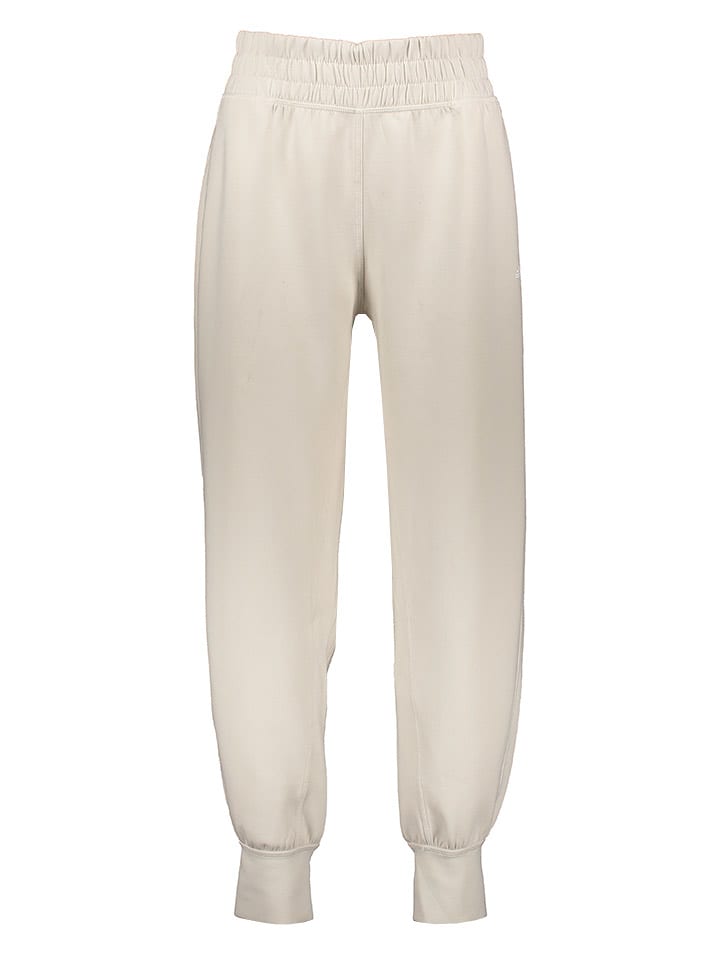 adidas Spodnie sportowe "STU" w kolorze beżowym rozmiar: L