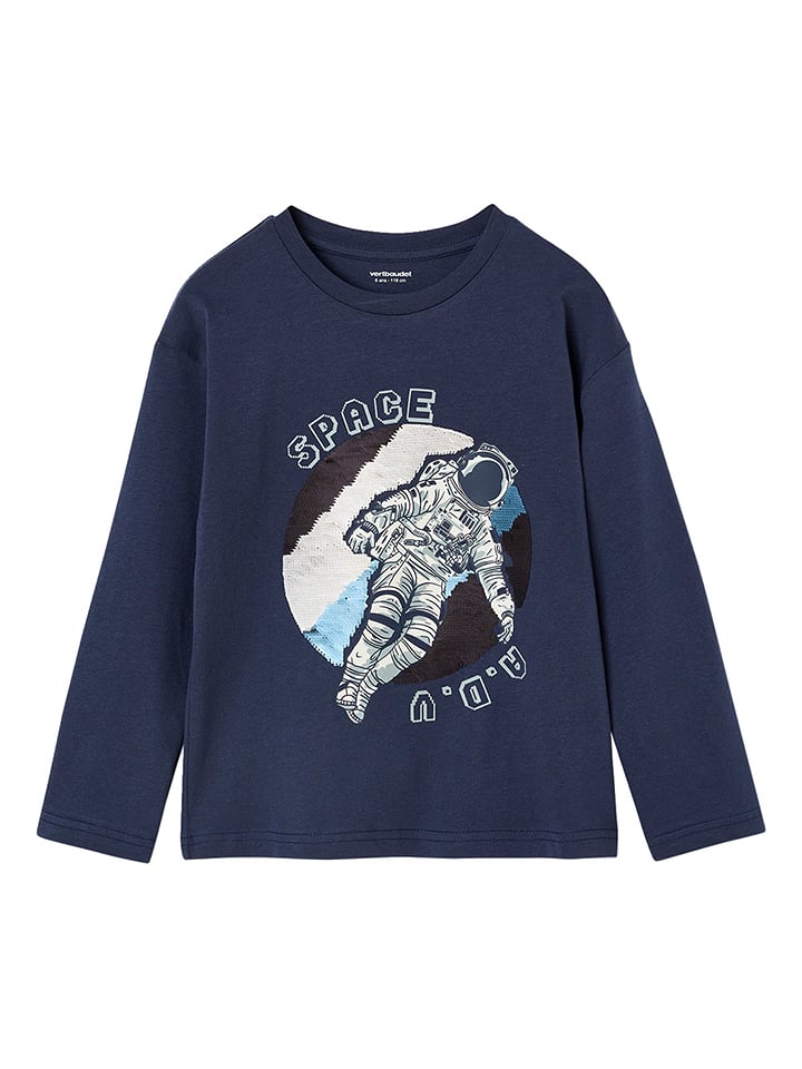 vertbaudet Koszulka w kolorze granatowym rozmiar: 152