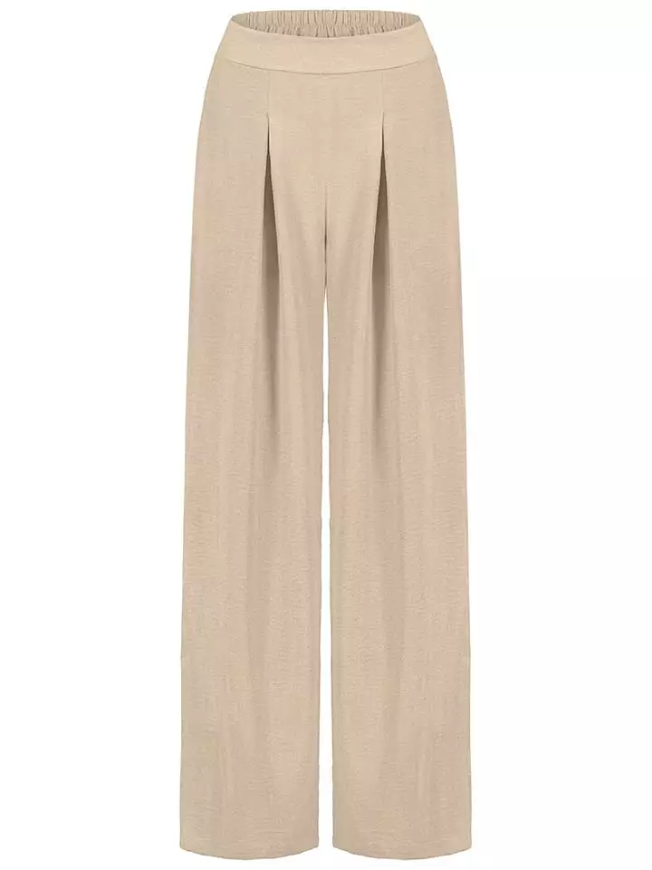 Sublevel Spodnie w kolorze beżowym rozmiar: S/M