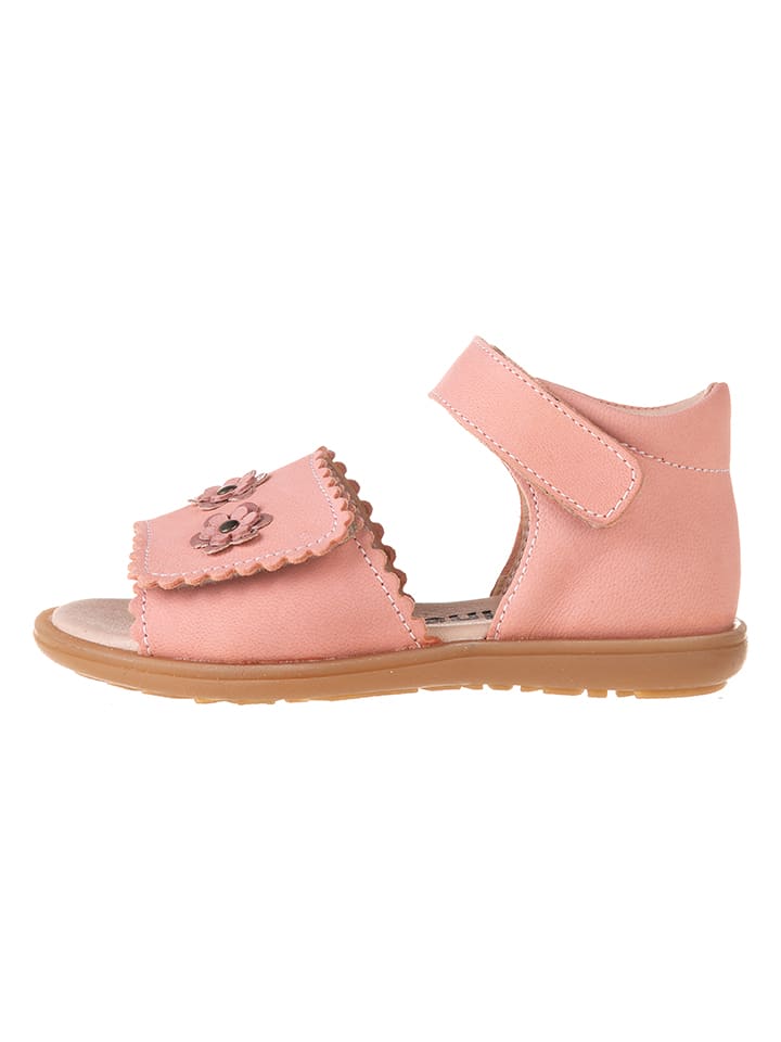 kmins Skórzane sandały w kolorze jasnoróżowym rozmiar: 28