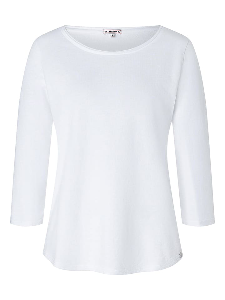 Timezone Koszulka w kolorze białym rozmiar: S