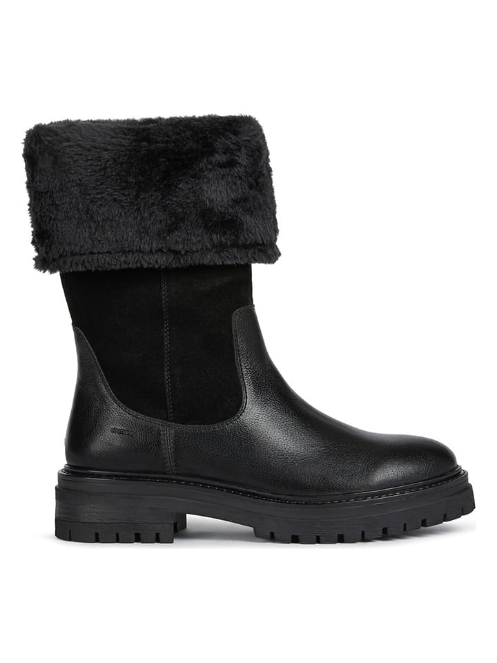 Geox Botki "Iridea" w kolorze czarnym rozmiar: 36