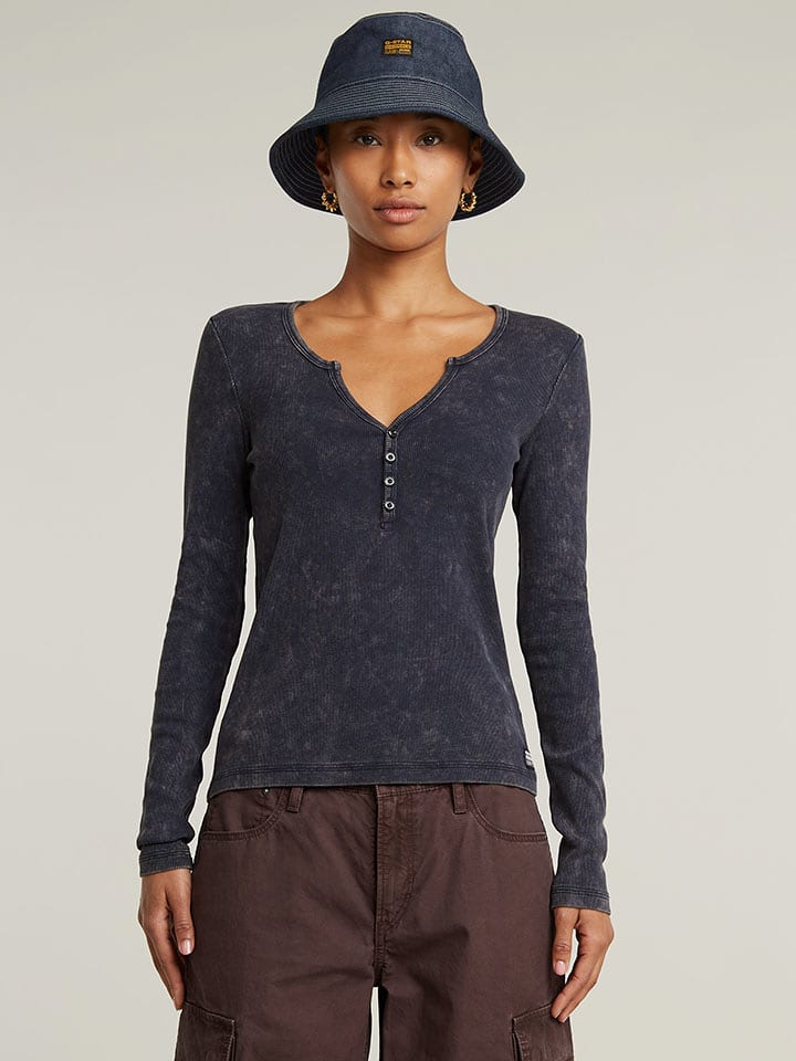 G-Star Koszulka w kolorze granatowym rozmiar: XS