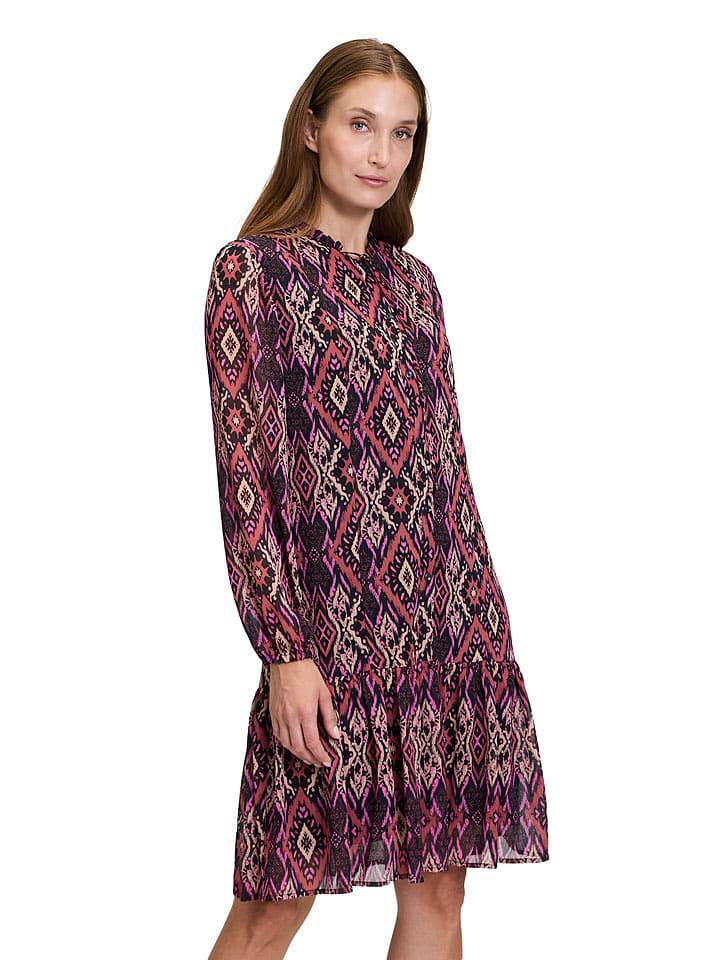 CARTOON Sukienka w kolorze fioletowo-bordowym rozmiar: 36