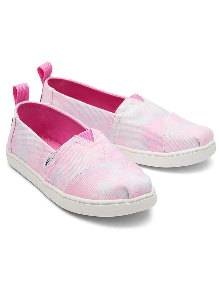 TOMS Slippersy w kolorze jasnoróżowym rozmiar: 31,5