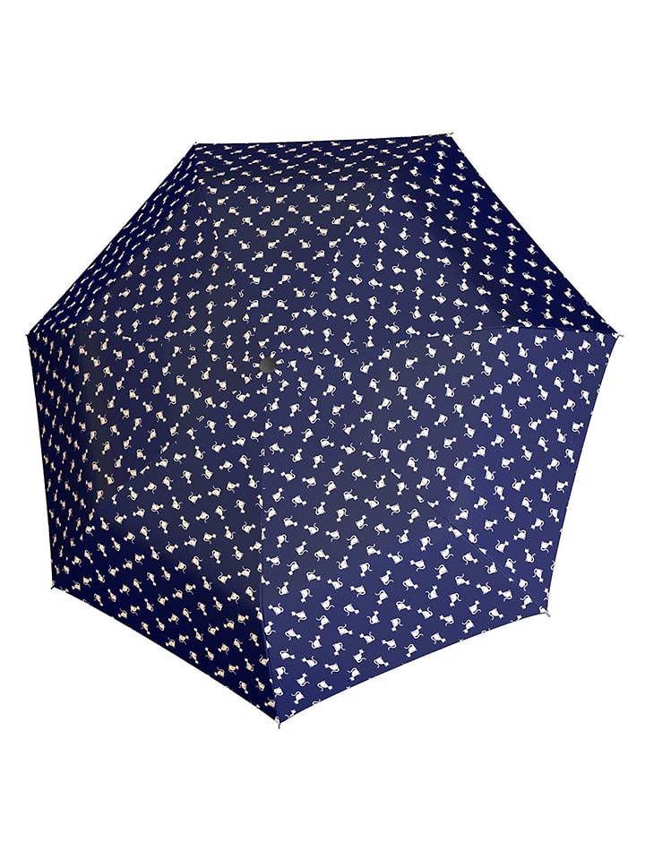 Doppler Parasol w kolorze granatowo-białym - Ø 89 cm rozmiar: onesize