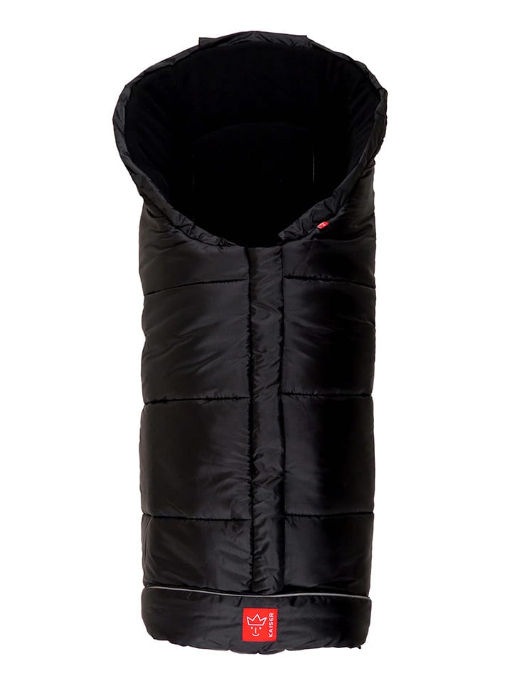 Kaiser Naturfellprodukte Śpiworek "Iglu" w kolorze czarnym - 93 x 45 cm rozmiar: onesize