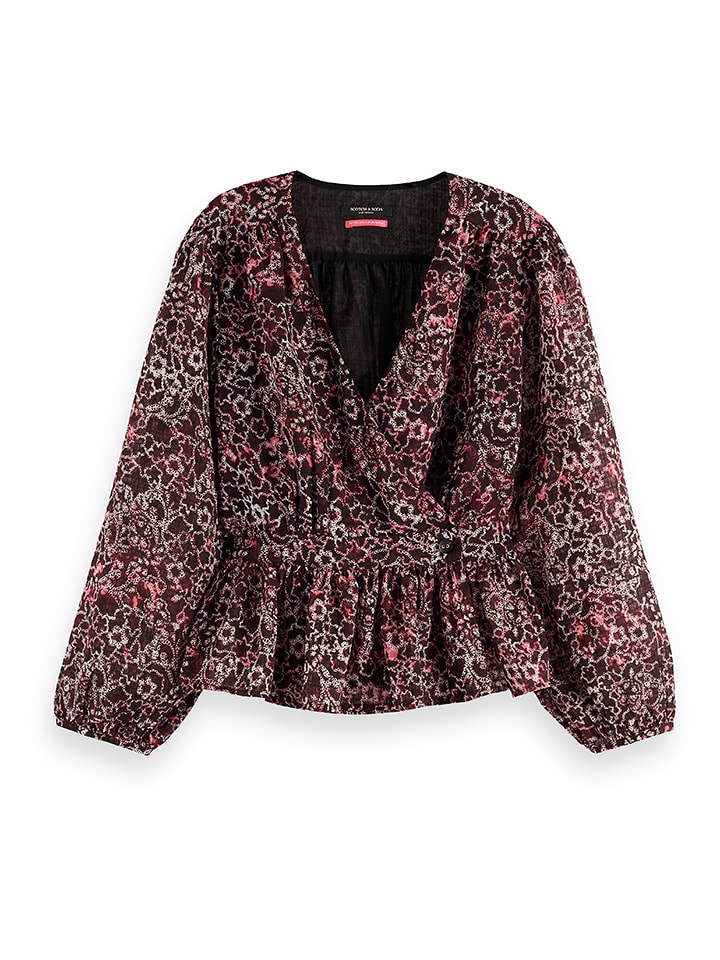 Scotch & Soda Bluzka w kolorze bordowym rozmiar: 38