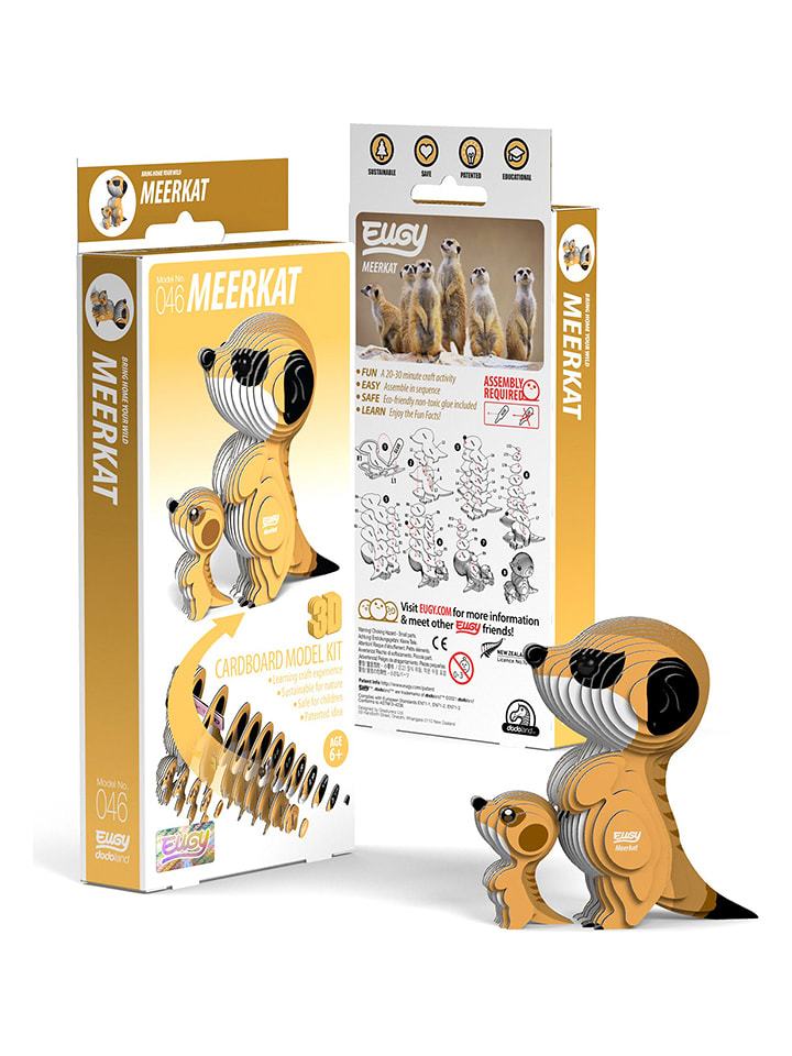Eugy Zestaw do majsterkowania 3D "Meerkat" - 6+ rozmiar: onesize