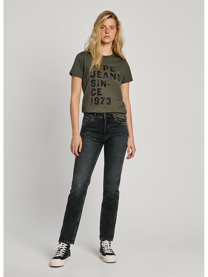 Pepe Jeans Dżinsy - Regular fit - w kolorze czarnym rozmiar: W28/L32