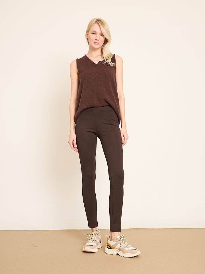 BGN Legginsy w kolorze brązowym rozmiar: 36