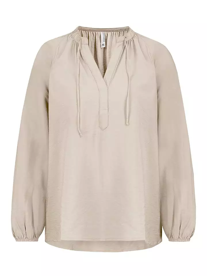 Eight2Nine Bluzka w kolorze beżowym rozmiar: L