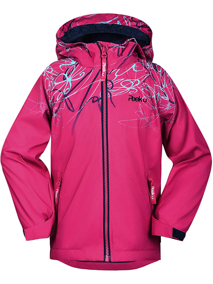 Peek U Kurtka przeciwdeszczowa "Marlo" w kolorze różowym rozmiar: 176