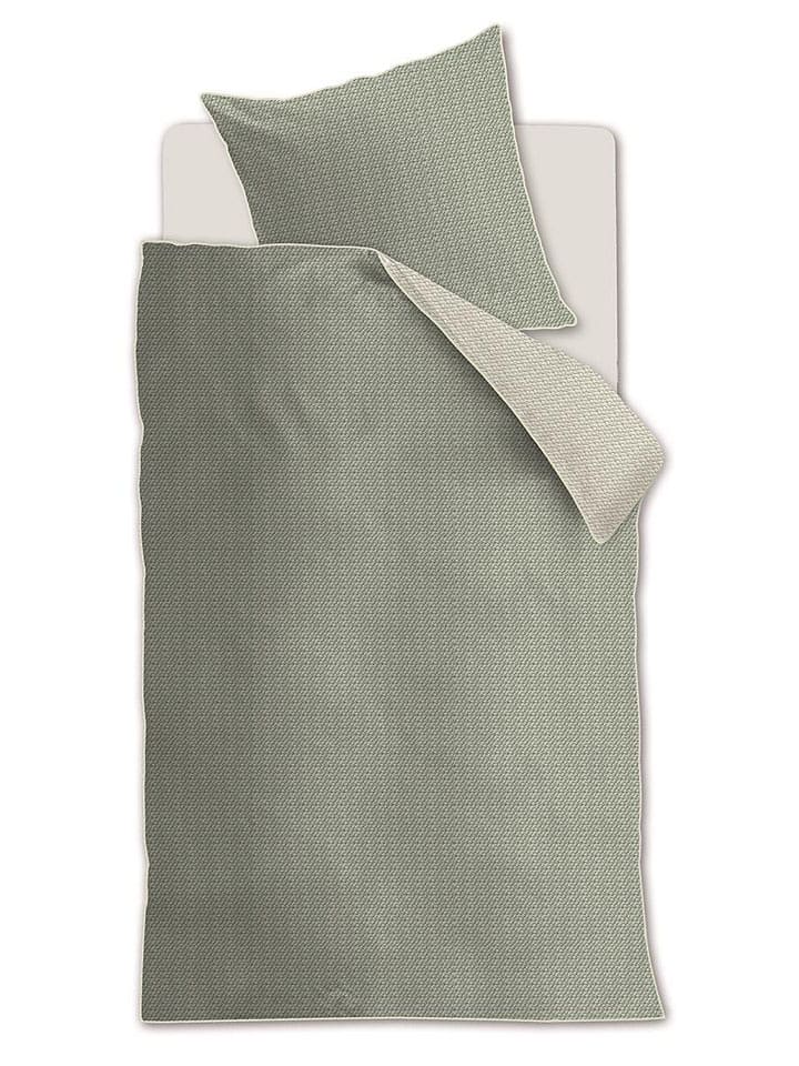 Ambiante Komplet pościeli "Bambu" w kolorze zielonym rozmiar: 140x200/220 cm