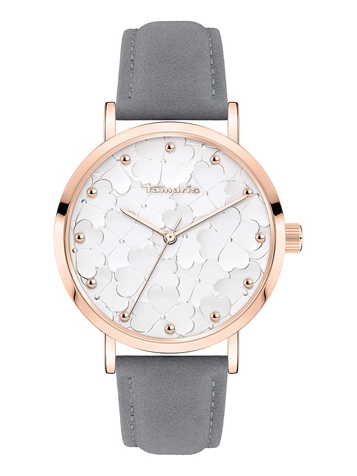 Tamaris Zegarek kwarcowy w kolorze szarym rozmiar: onesize