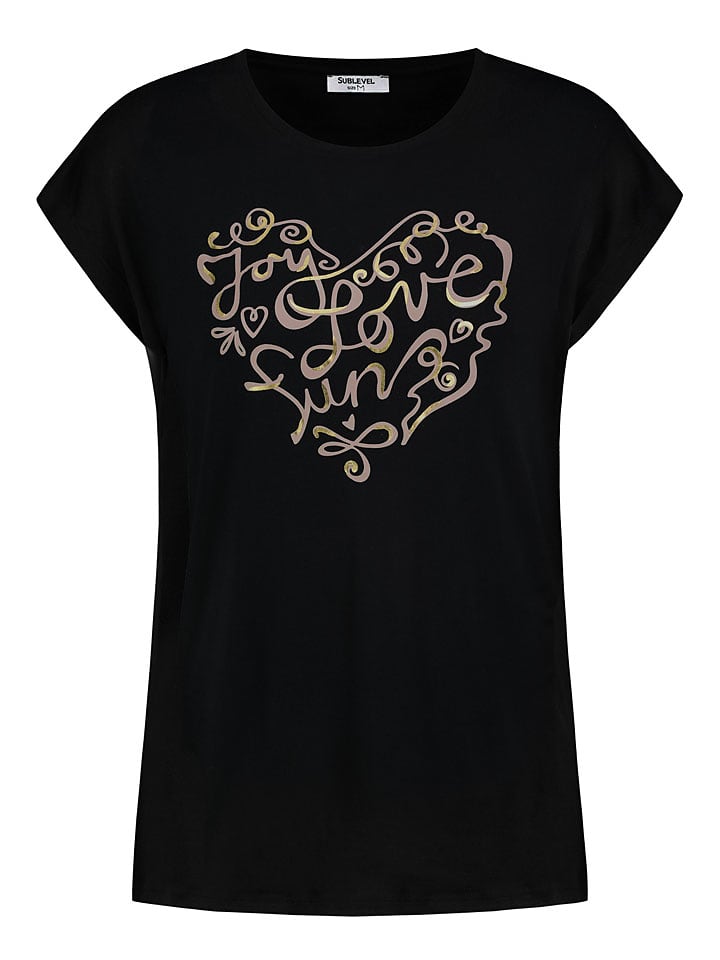 Sublevel Koszulka w kolorze czarnym rozmiar: M