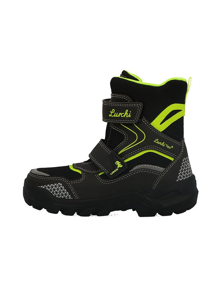 Lurchi Botki zimowe "Kagan" w kolorze czarnym rozmiar: 28