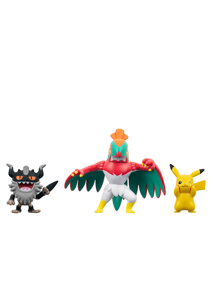 Pokémon 3-częściowy zestaw figurek "Pokémon - Pikachu, Mauzinger & Resladero" - 3+ rozmiar: onesize