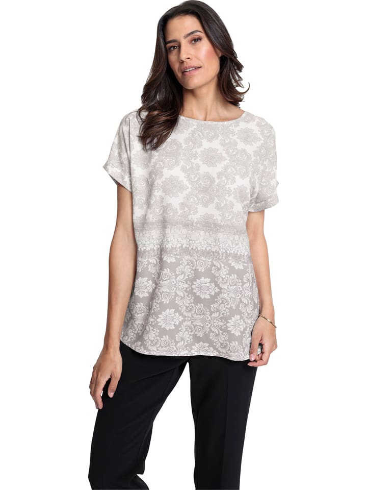 WITT WEIDEN Bluzka w kolorze jasnoszarym rozmiar: 40