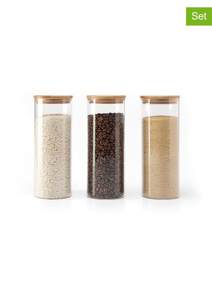 Sauter Pojemniki (3 szt.) w kolorze jasnobrązowym rozmiar: onesize