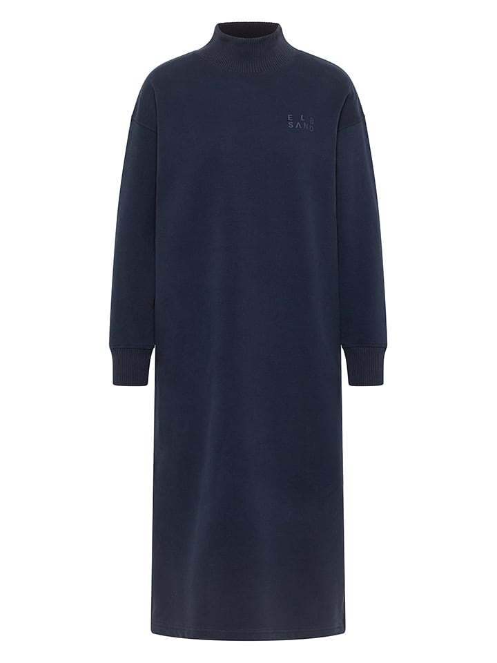 ELBSAND Sukienka dresowa "Roomi" w kolorze granatowym rozmiar: S