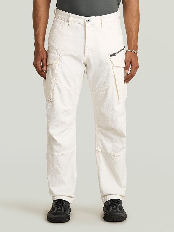 G-Star Dżinsy - Loose fit - w kolorze białym rozmiar: W33/L32