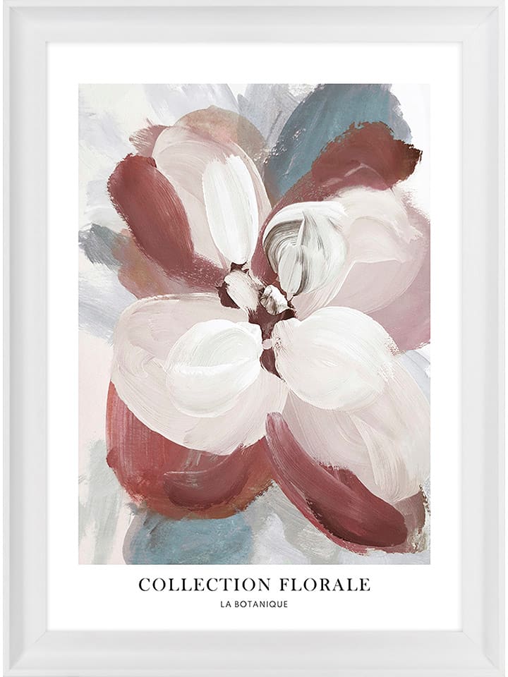 Ars Longa Druk artystyczny "Ombre Flower" w ramce - 70 x 50 cm rozmiar: onesize