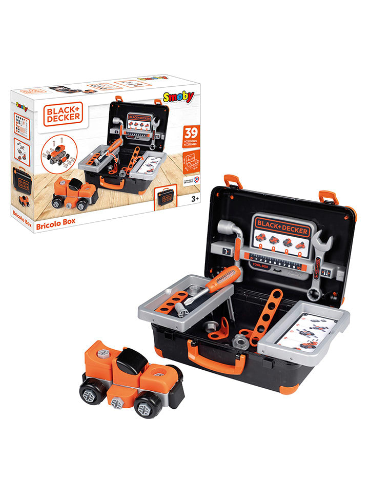 Smoby Skrzynka narzędziowa "Black+Decker " - 3 + rozmiar: onesize