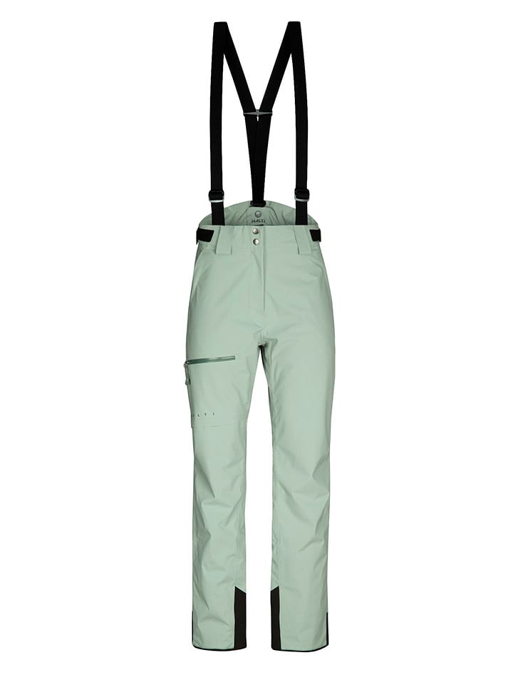 Halti Spodnie narciarskie "Carvey DX" w kolorze zielonym rozmiar: 40