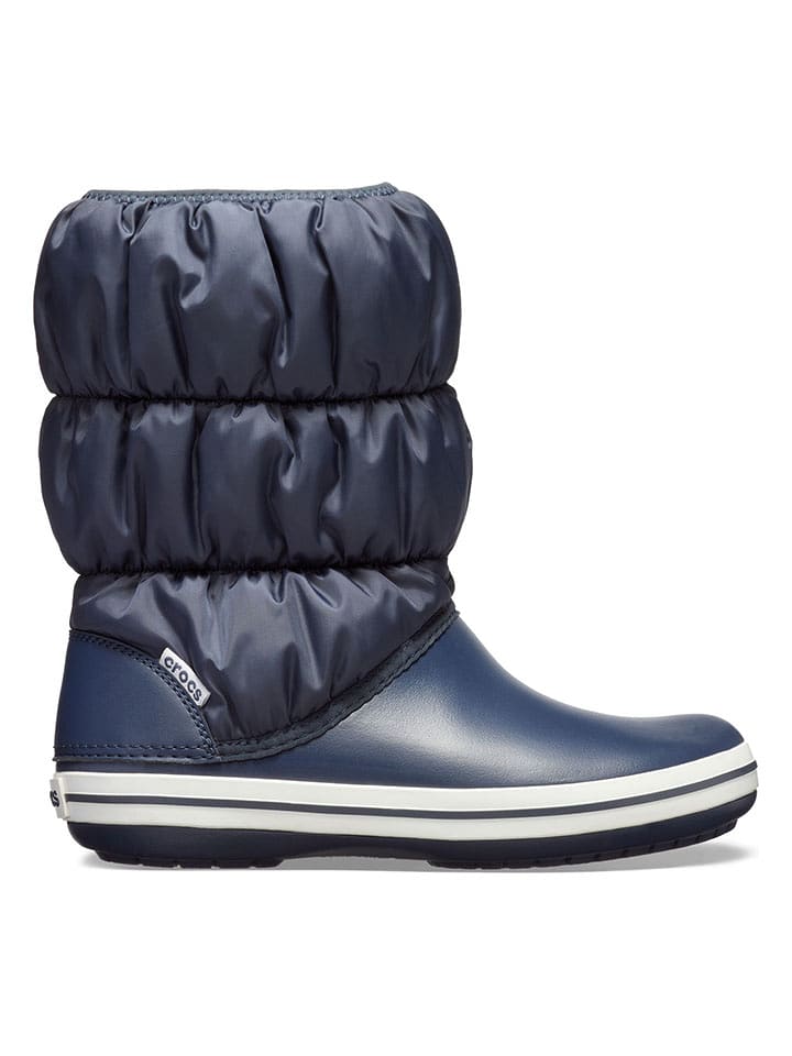 Crocs Kozaki zimowe w kolorze granatowym rozmiar: 34/35