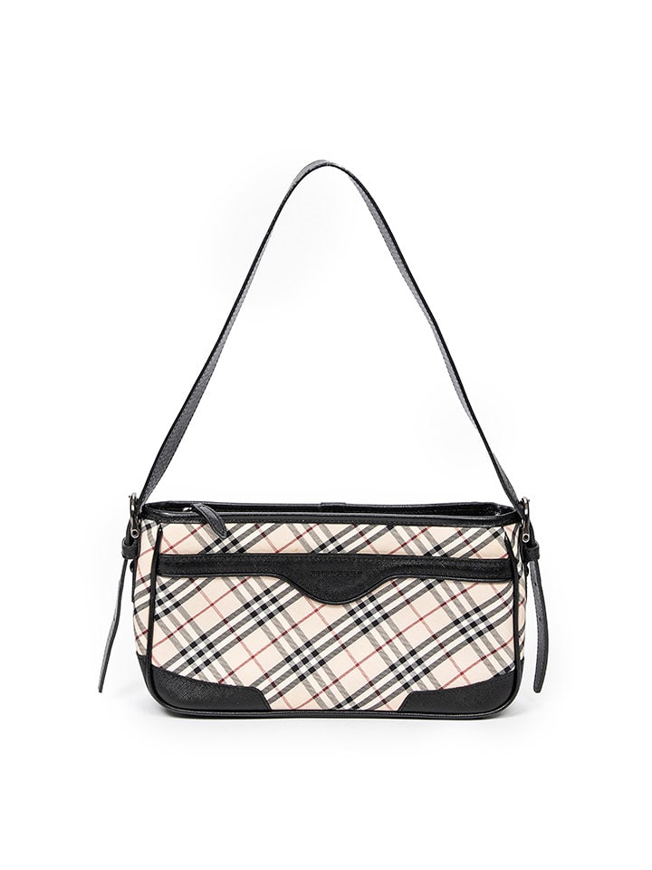 Burberry Torebka w kolorze beżowo-czarnym - 28 x 16 x 6 cm rozmiar: onesize