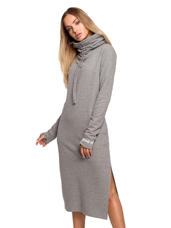 made of emotion Sukienka w kolorze szarym rozmiar: M