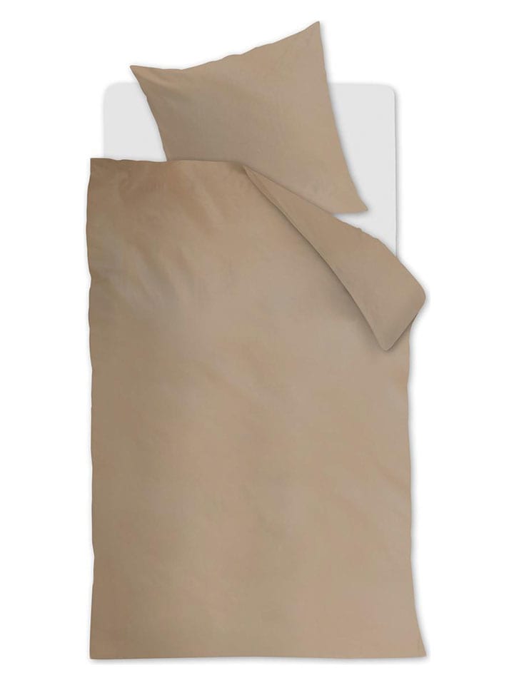 Ambiante Komplet pościeli w kolorze beżowym rozmiar: 135x200 cm