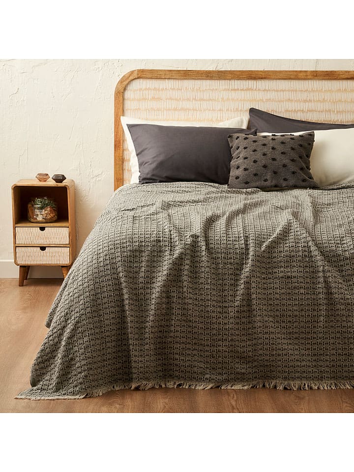 BELLA MAISON Narzuta "Alisia" w kolorze szarym rozmiar: 200x230 cm