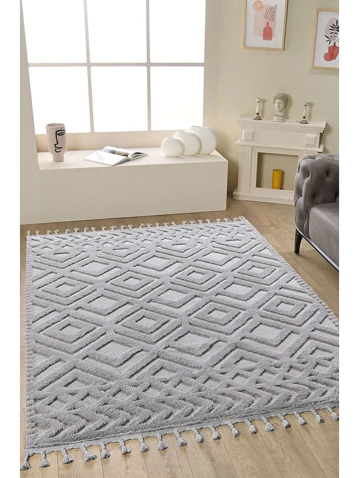 Conceptum Hypnose Dywan "0C830B" w kolorze szarym rozmiar: 180x250 cm