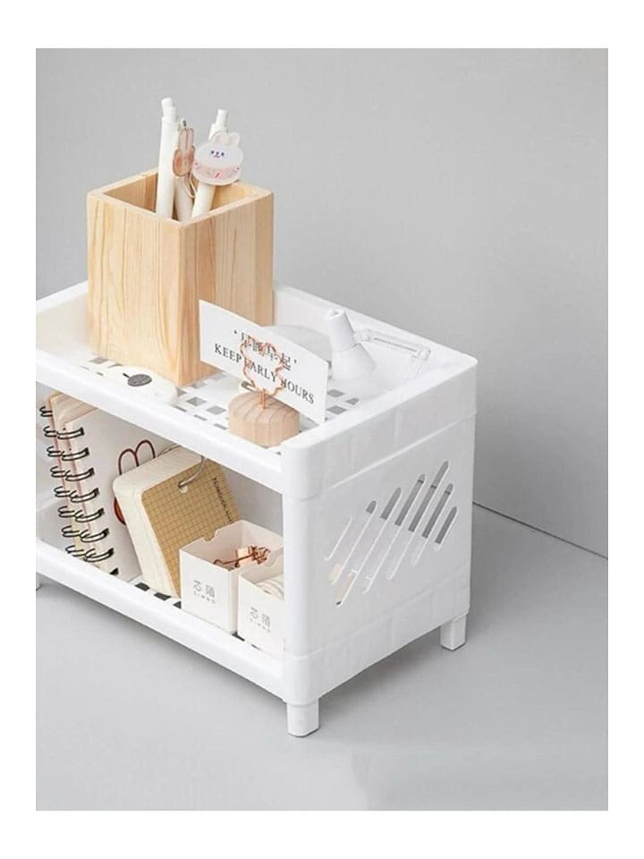 Violeta Home Organizer kuchenny w kolorze białym - 14 x 24 x 20 cm rozmiar: onesize