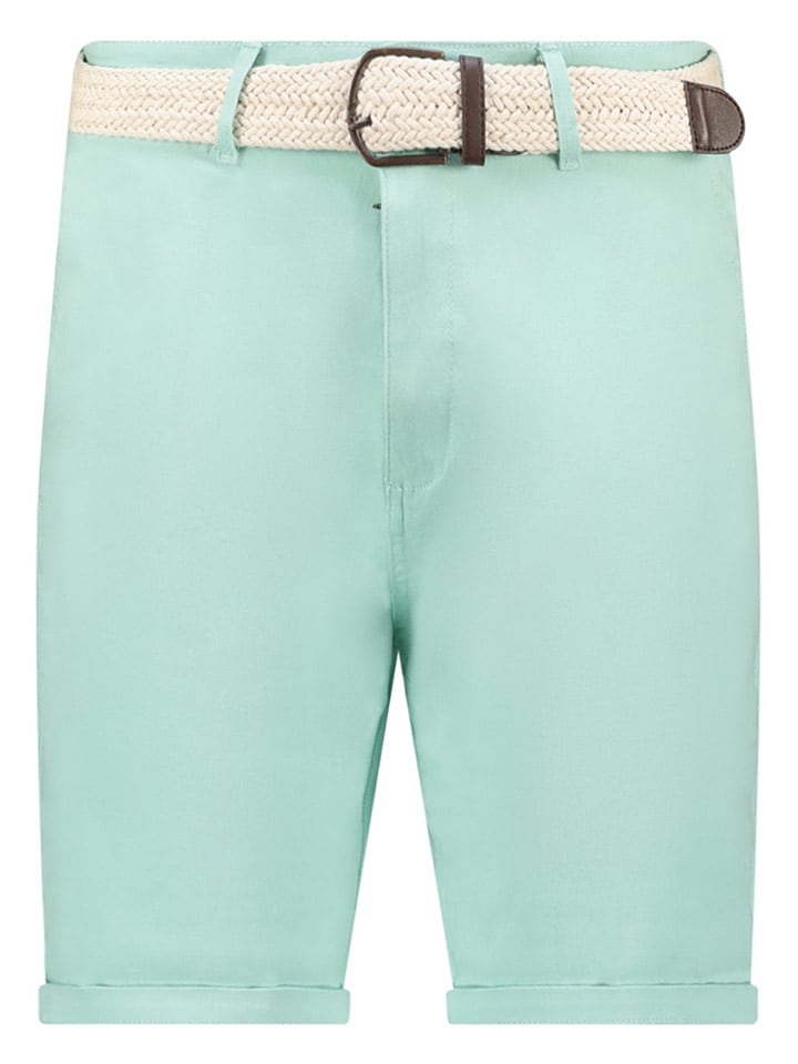 Geographical Norway Bermudy "Plageo" w kolorze turkusowym rozmiar: XXL