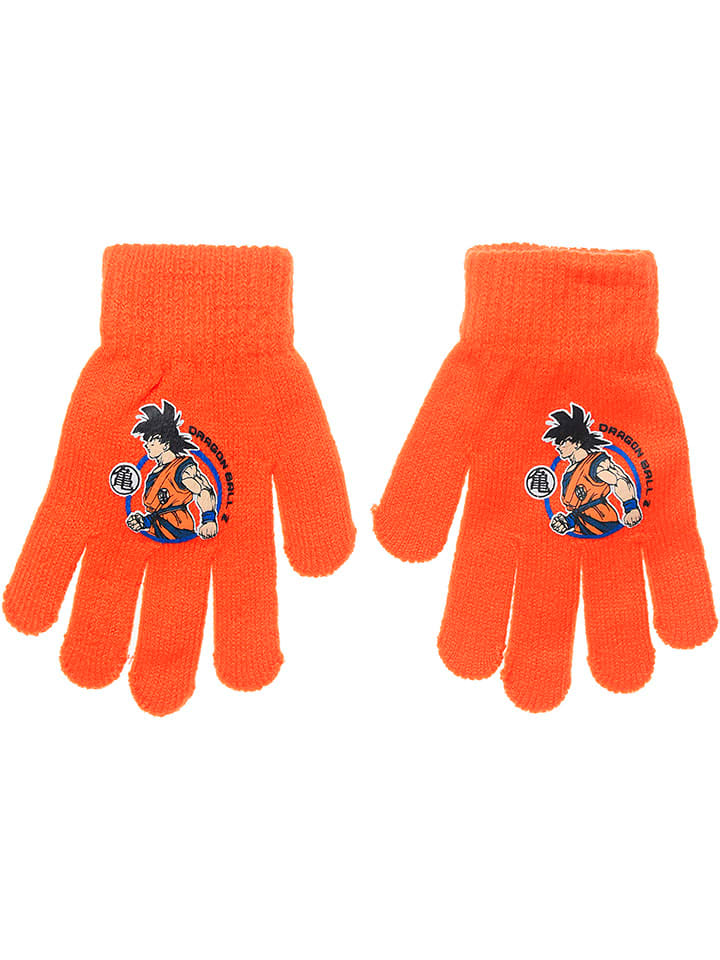 Dragon Ball Z Rękawiczki "Dragon Ball Z" w kolorze pomarańczowym rozmiar: onesize